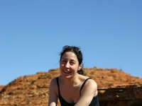 0084  Un po' di meritato riposo dopo la faticosa scalata.